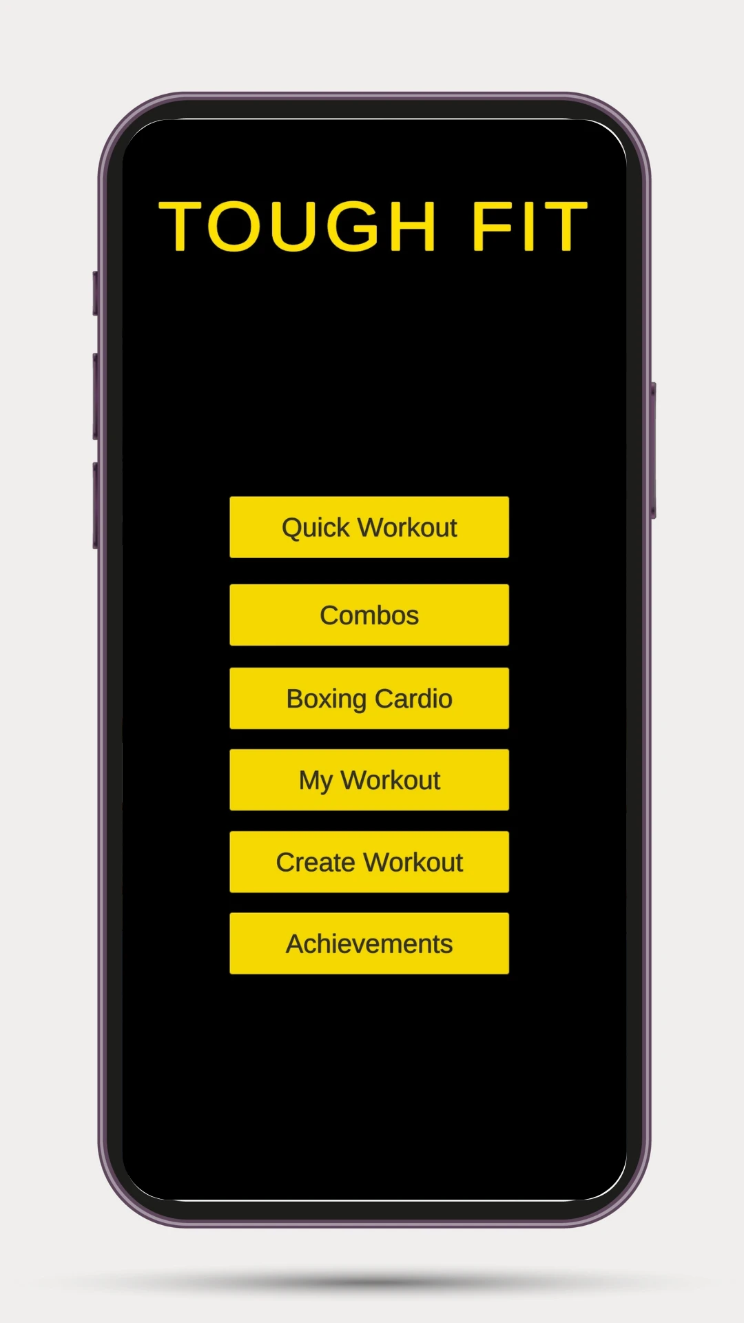 Tough fit screen shot
